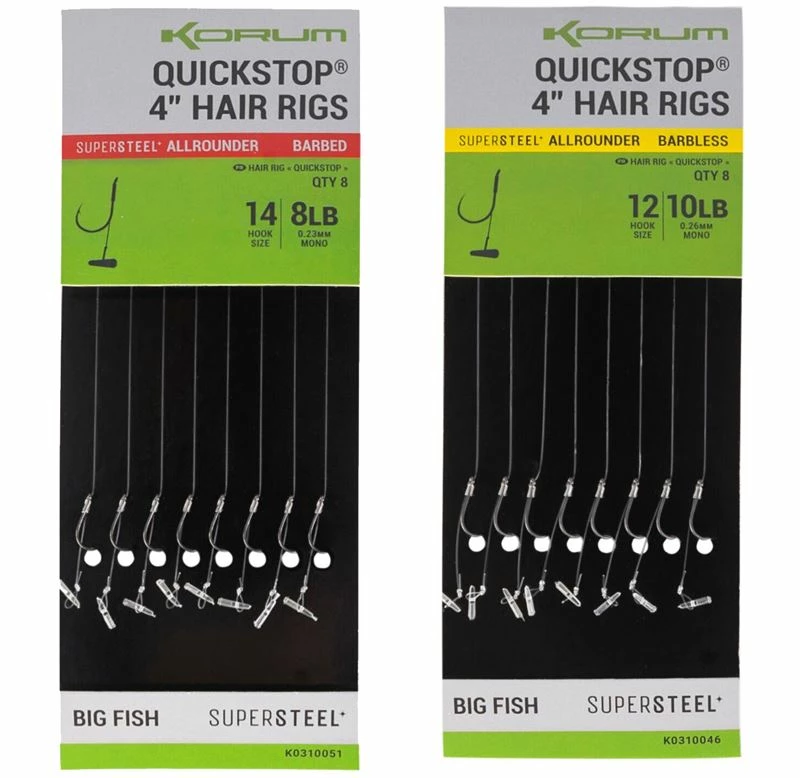 Korum Big Fish Quickstop Hair Rigs - Hair rigs & hook hairs 2 Korum Big Fish Quickstop Hair Rigs - Hair rigs & hook hairs - Image 2