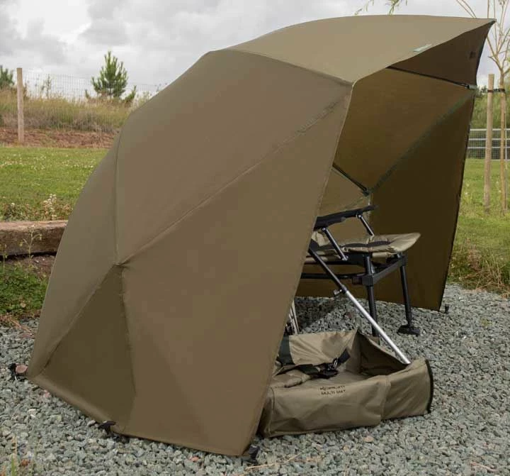 Korum 50inch Graphite Brolly Shelter - Umbrellas 5 Korum 50inch Graphite Brolly Shelter - Umbrellas - Image 5