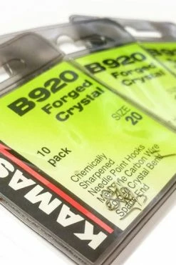 Kamasan B920 Forged Crystal Barbed Spade Hooks -