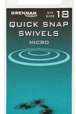 Drennan Quick Snap Swivels - -Coarse Fishing Store lcr1qcot636386635706165370