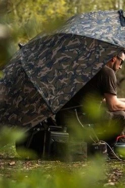 Fox 60 inch Camo Brolly - Umbrellas