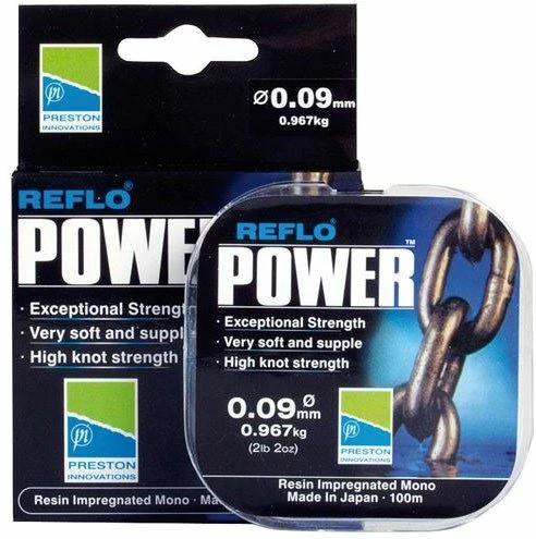 Preston Innovations Reflo Power Line 100m - Rig line 1 Preston Innovations Reflo Power Line 100m - Rig line