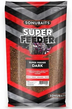 Sonubaits Super Feeder Dark Groundbait 2kg -