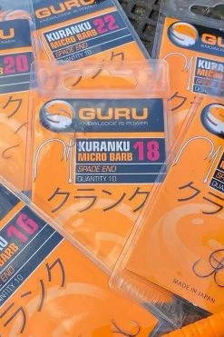 Guru Kuranku Barbed Hooks - Spade hooks