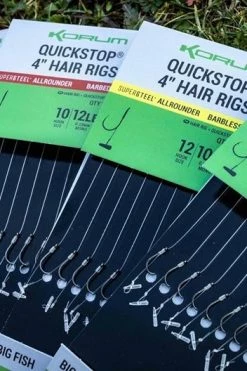 Korum Big Fish Quickstop Hair Rigs - Hair rigs & hook hairs