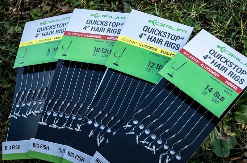 Korum Big Fish Quickstop Hair Rigs - Hair rigs & hook hairs 1 Korum Big Fish Quickstop Hair Rigs - Hair rigs & hook hairs