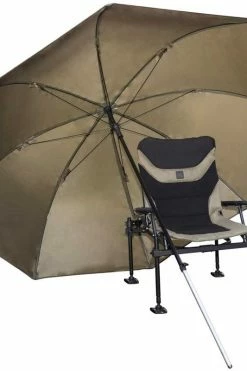 Korum Super Steel Brolly - Umbrellas