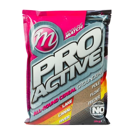 Mainline Match Pro-Active Groundbait 2kg - 1 Mainline Match Pro-Active Groundbait 2kg -