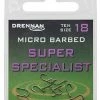 Drennan Super Specialist Micro Barbed Eyed Hooks -