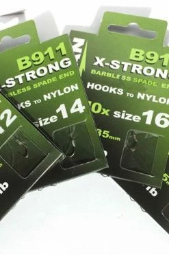 Kamasan Hooks To Nylon B911 X-Strong Barbless -