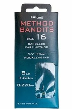 Drennan Method Bandits Carp Method Rigs - Hair rigs & hook hairs