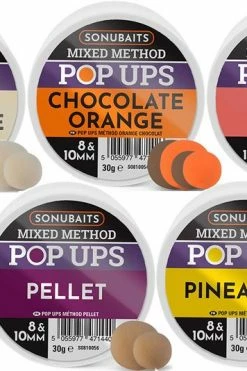 Sonubaits Mixed Method Pop-ups - Pop ups, boilies & wafters