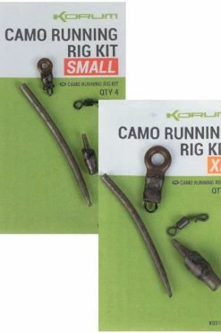 Korum Camo Running Rig Kits - Lead clips & attachments