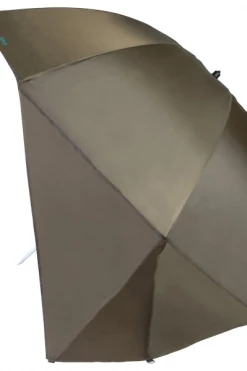 Korum 50inch Graphite Brolly Shelter - Umbrellas