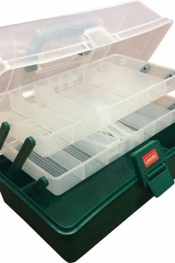 Leeda 2 Tray Cantilever Box - Tackle boxes