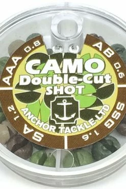 Anchor Camo Double-Cut Shot 4 Division Dispenser - Split shot