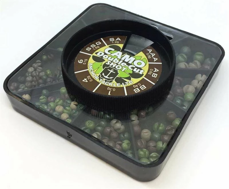 Anchor Camo Double-Cut Shot 8 Division Square Dispenser - Split shot 2 Anchor Camo Double-Cut Shot 8 Division Square Dispenser - Split shot - Image 2