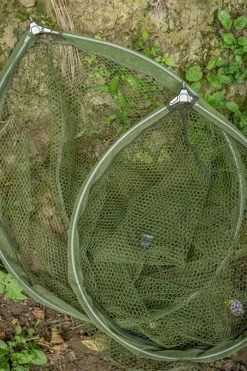 Korum Full Metal Latex Spoon Nets - Landing nets