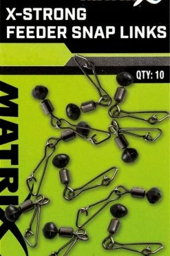 Matrix X-Strong Feeder Snap Links - Swivels