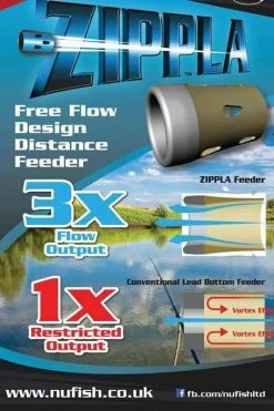 NuFish Zippla Distance Feeders - -Coarse Fishing Store x23ser5u636198281906001183