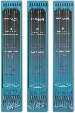 Drennan Hooklength Plate Barbless Power Pushstops - Hair rigs & hook hairs