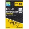 Preston Innovations XSH-B Barbless Spade End Hooks - Spade hooks