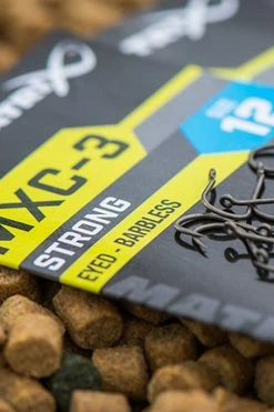 Matrix MXC-3 Strong Eyed Barbless Hooks - Eyed hooks