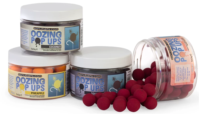 Sonubaits Oozing Pop Ups - Pop ups, boilies & wafters 1 Sonubaits Oozing Pop Ups - Pop ups, boilies & wafters