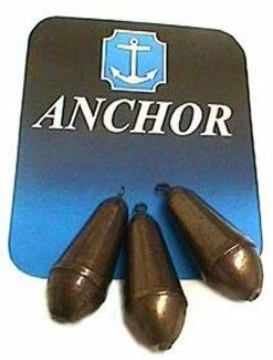 Anchor Black Dense Arlesey Bomb 1oz - Leads