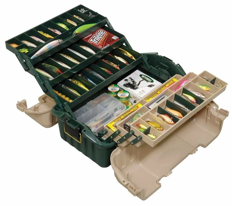 Plano 6 Tray Hip Roof Tackle Box - Tackle boxes 1 Plano 6 Tray Hip Roof Tackle Box - Tackle boxes