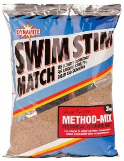 Dynamite Baits Swim Stim Match Method Mix 2kg - Groundbait 1 Dynamite Baits Swim Stim Match Method Mix 2kg - Groundbait